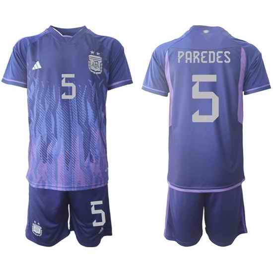 Men FIFA 2022 Argentina Soccer Jersey 018